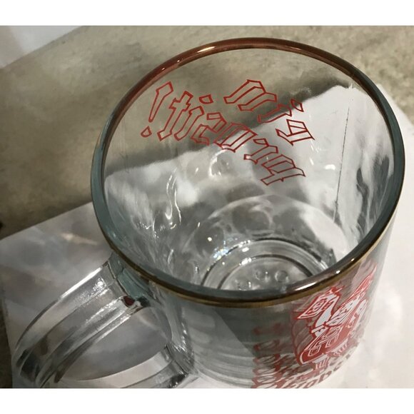 Oktoberfest Beer Mug German Festival ein Prosit Tankard Oktoberfest Guy 5.5" - Picture 5 of 9